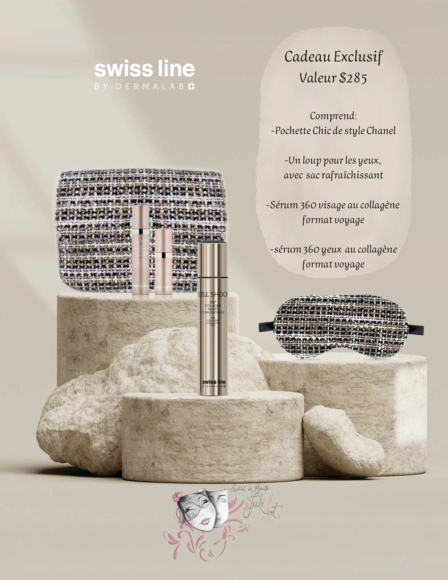 Promotion de lancement,  360° Collagène concentré nuit