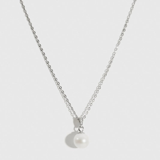 COLLIER PENDENTIF PERLE SOLITAIRE