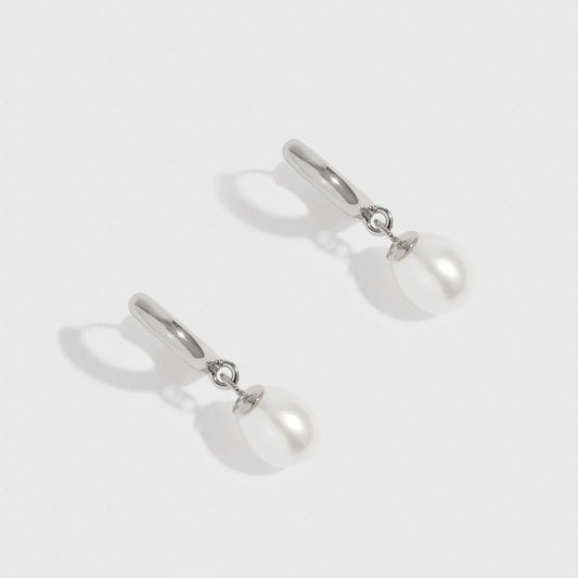 ANNEAUX HUGGIE PERLES D'EAU DOUCE