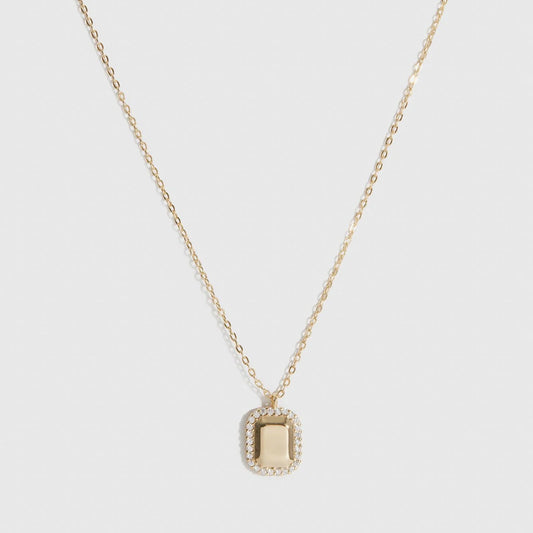PENDENTIF MÉDAILLON DÉLICAT