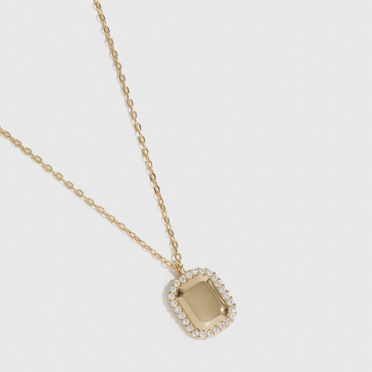 PENDENTIF MÉDAILLON DÉLICAT