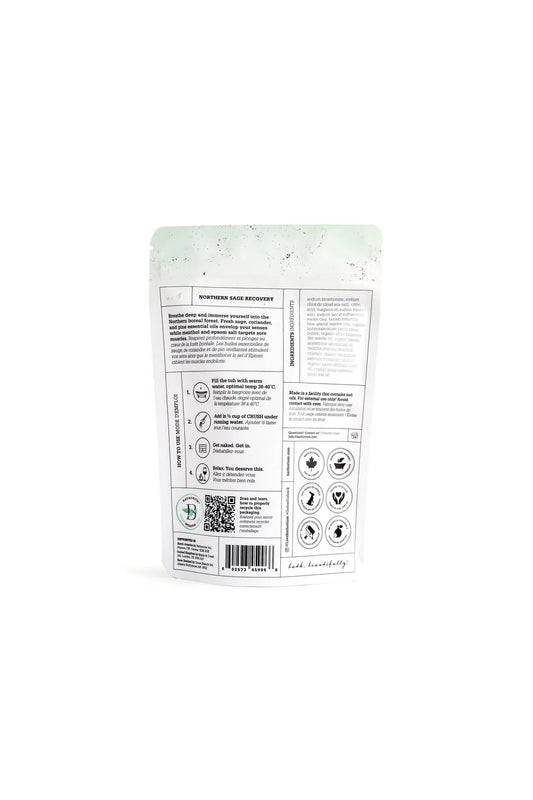 Bain rajeunissant - CRUSH - Sauge nordique - Bathorium - No. 4