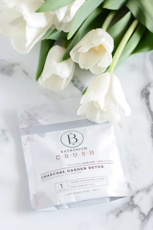 Bain apaisant - CRUSH - Charcoal jardin désintoxication - Bathorium - No. 1