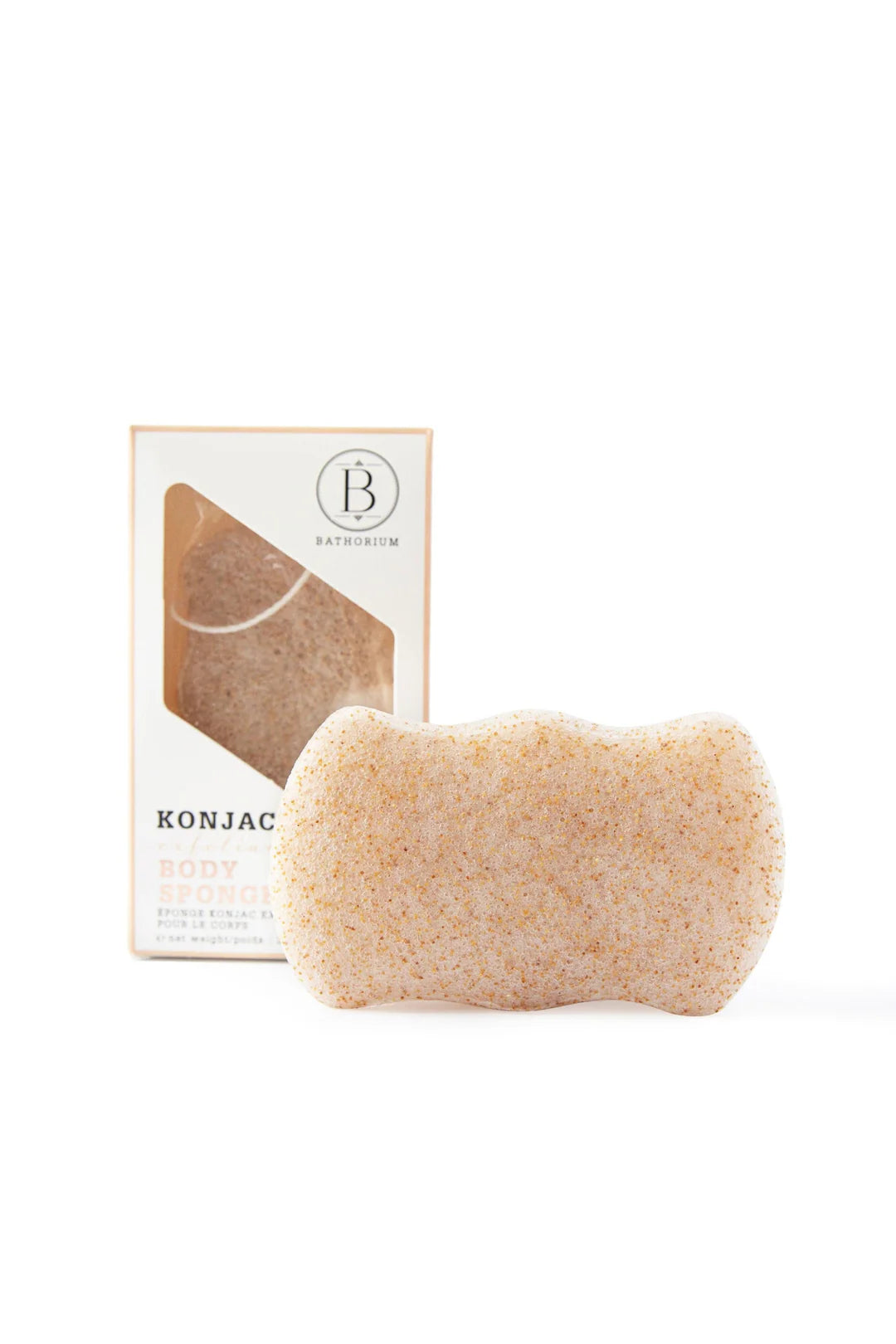 ÉPONGE konjac exfoliante pour le corps - Bathorium