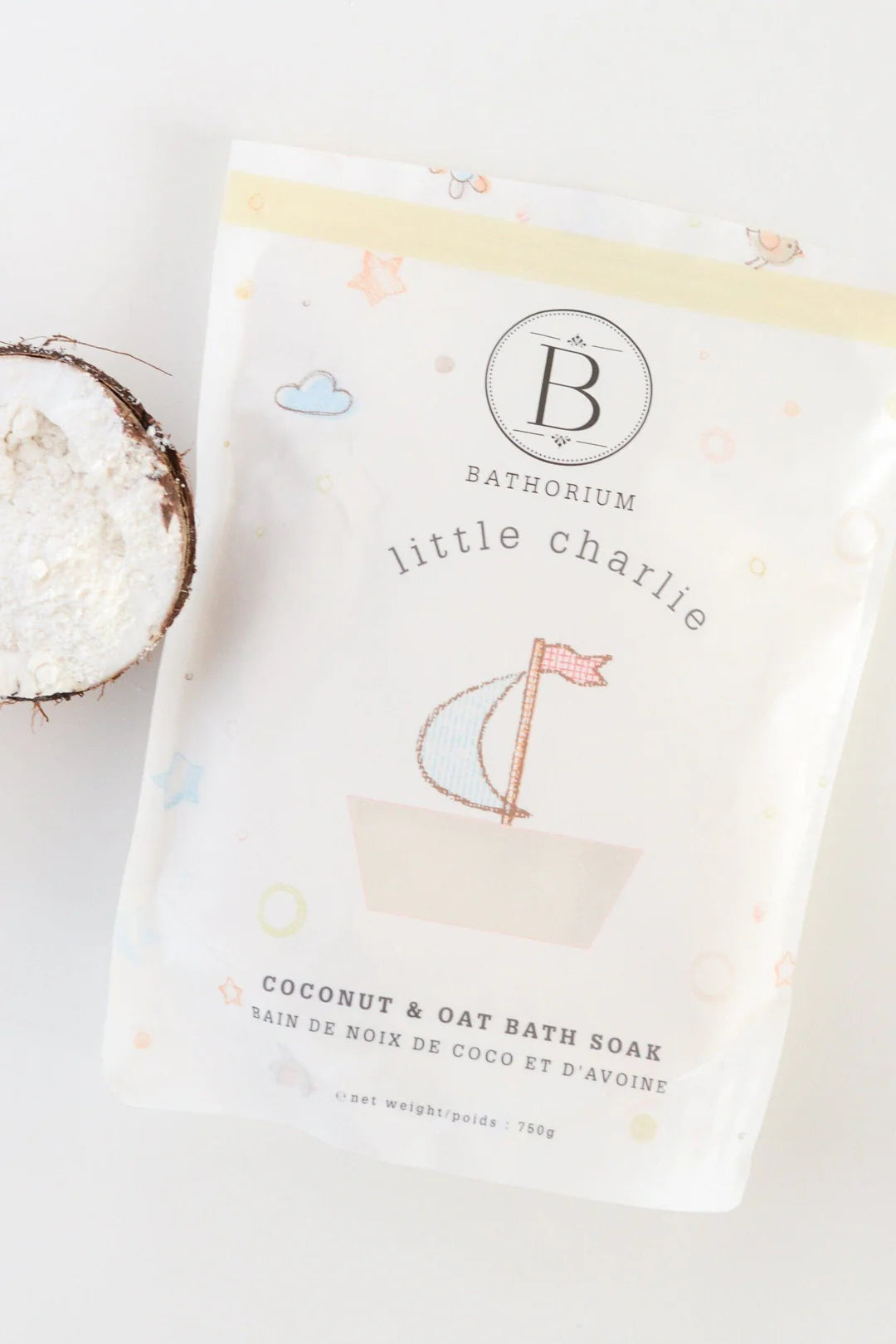 Bain de détente pour bébés et enfants - Little Charlie - Coco & avoine - Bathorium