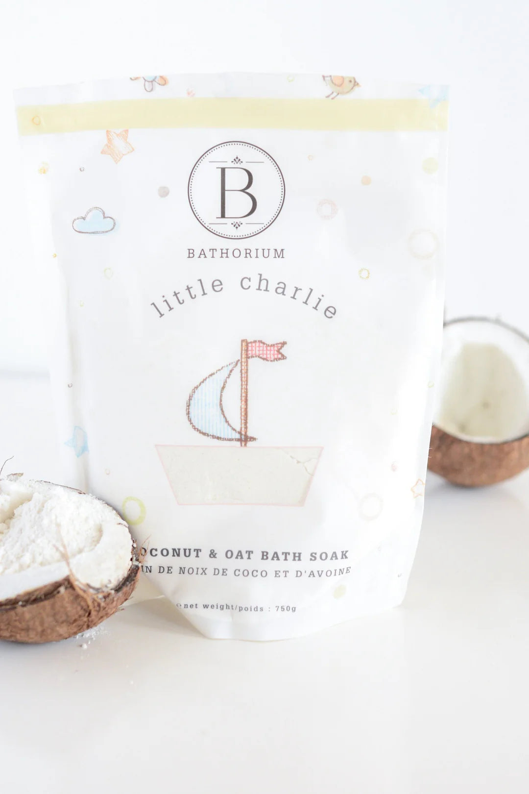 Bain de détente pour bébés et enfants - Little Charlie - Coco & avoine - Bathorium