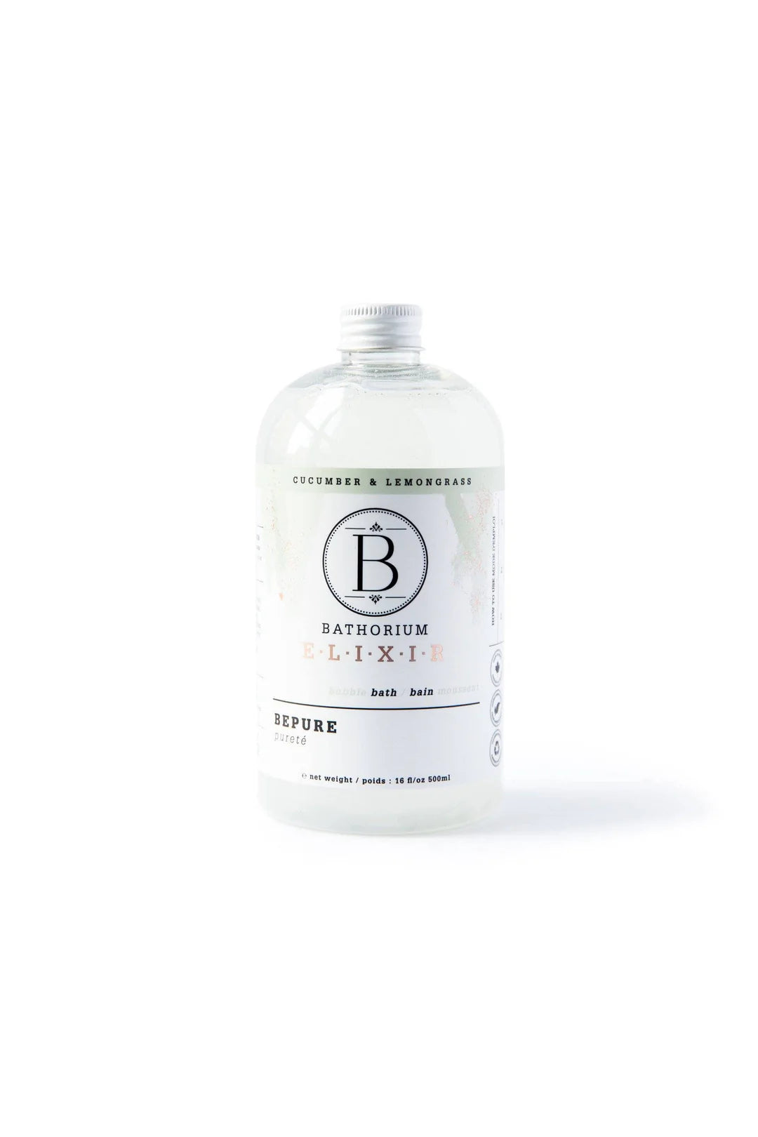 Bain moussant - ELIXIR - Concombre & citronnelle - Bathorium