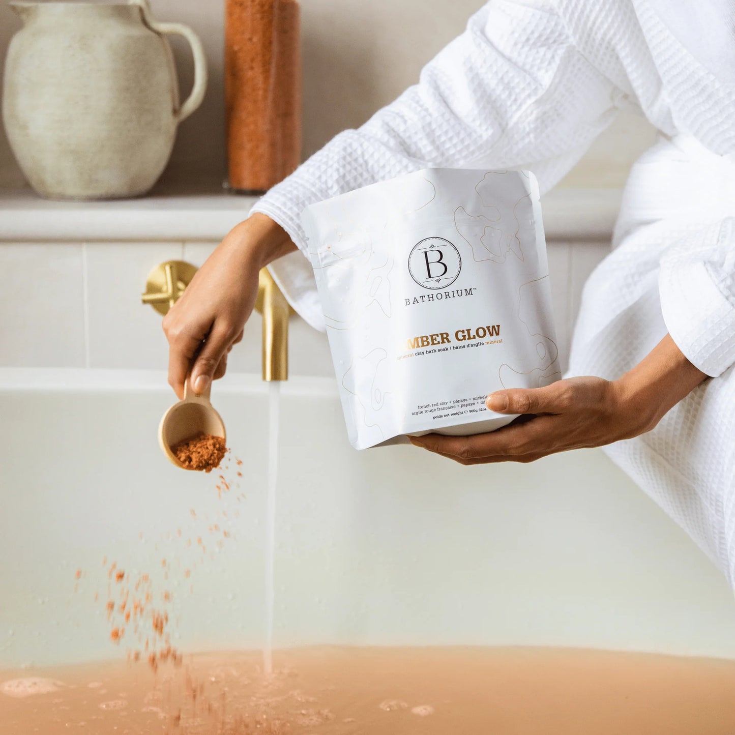 Bain minéral d’argile Lueur d’Ambre