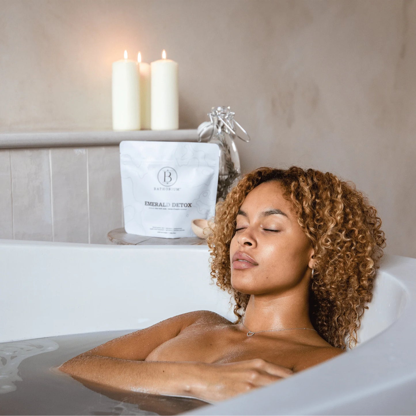 Sel de bain Détox Émeraude