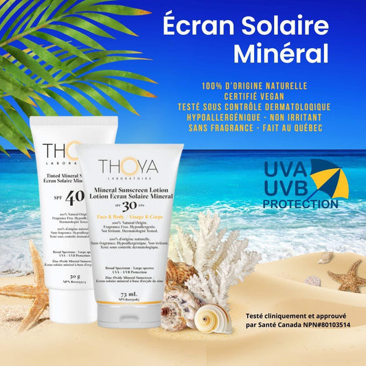 Écran Solaire Minéral Teinté FPS 40 (50g) couleur caramel #3
