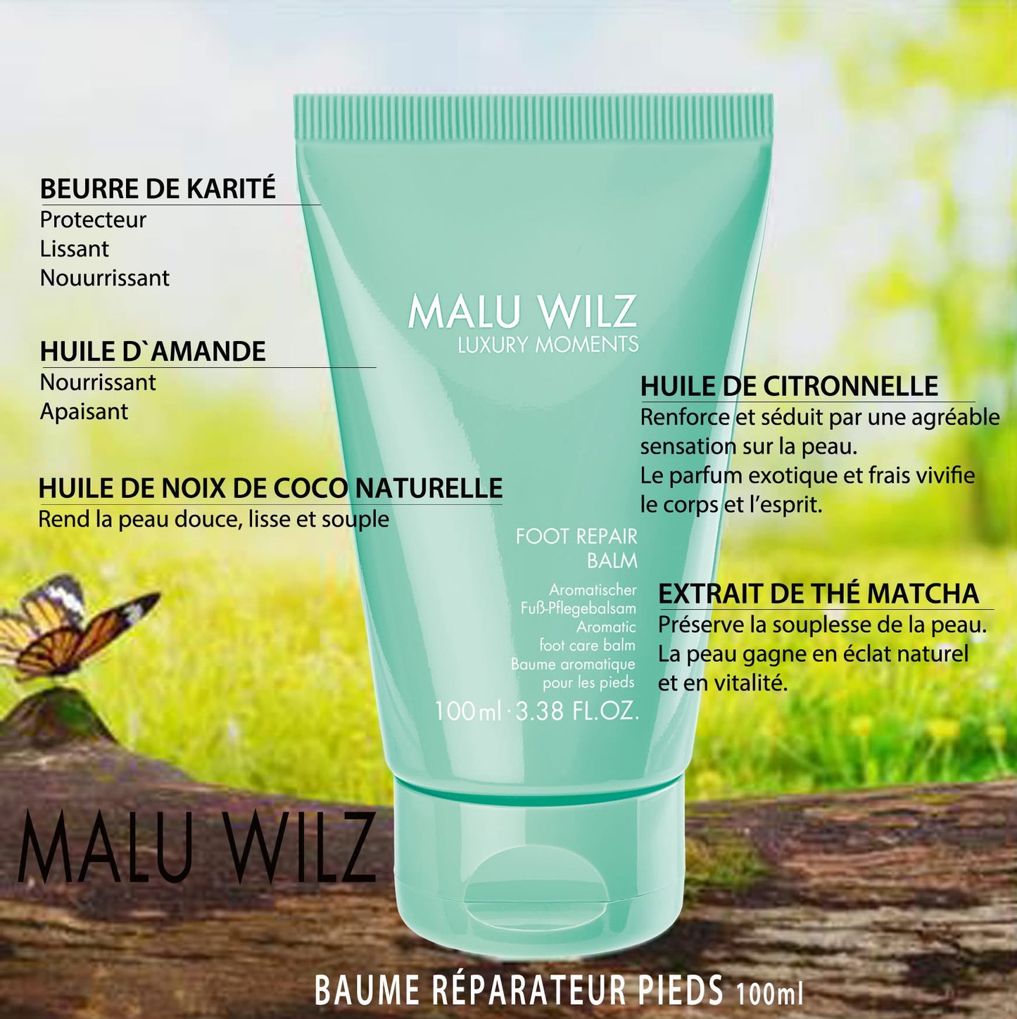 Baume Réparateur Pieds (100ml)