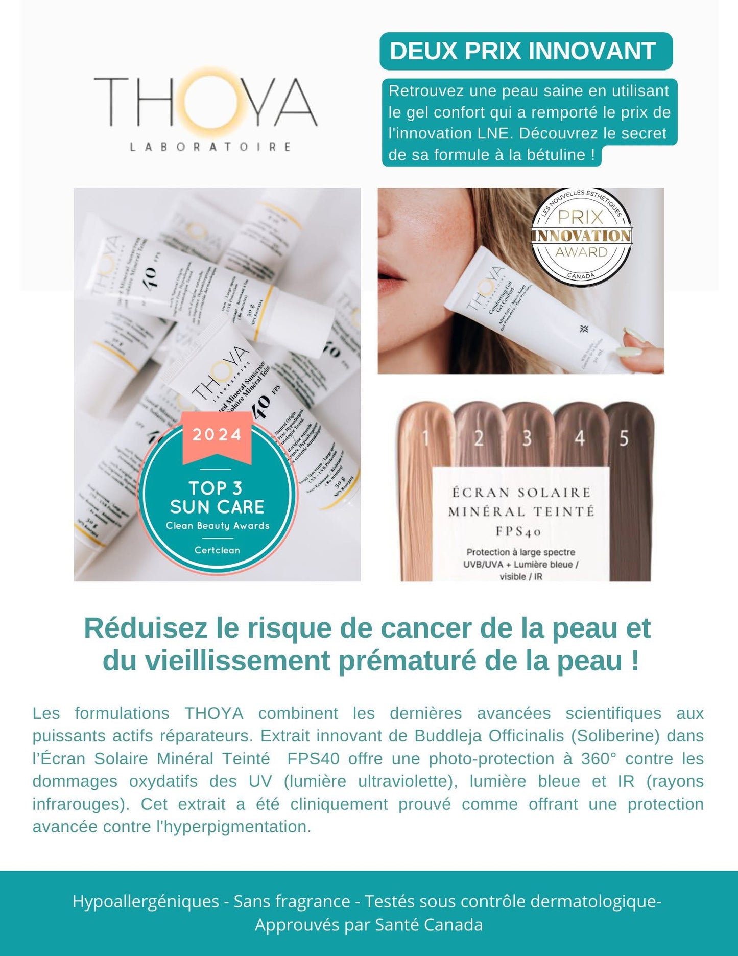 Écran Solaire Minéral Teinté FPS 40 (50g) couleur porcelaine #1