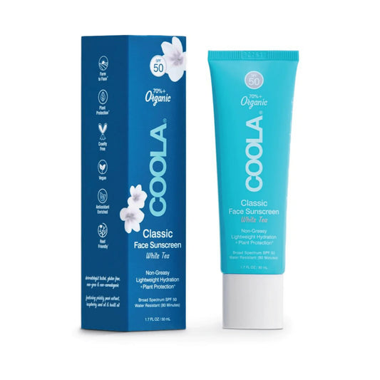 Crème solaire classique pour le visage FPS 50 Thé Blanc - 50ml
