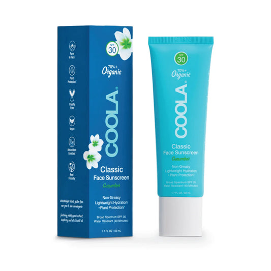 Crème solaire classique pour le visage FPS 30 Concombre - 50ml