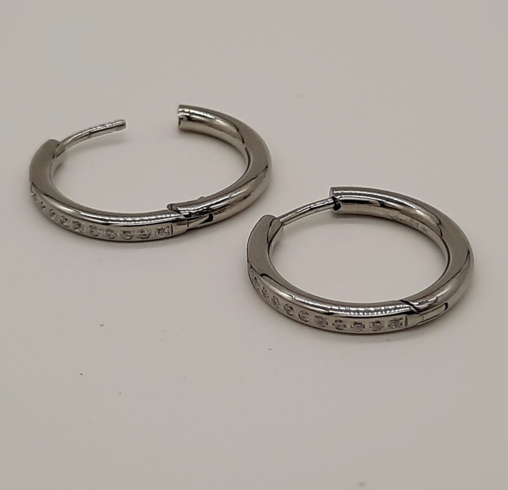 Boucles d'oreilles hugguies