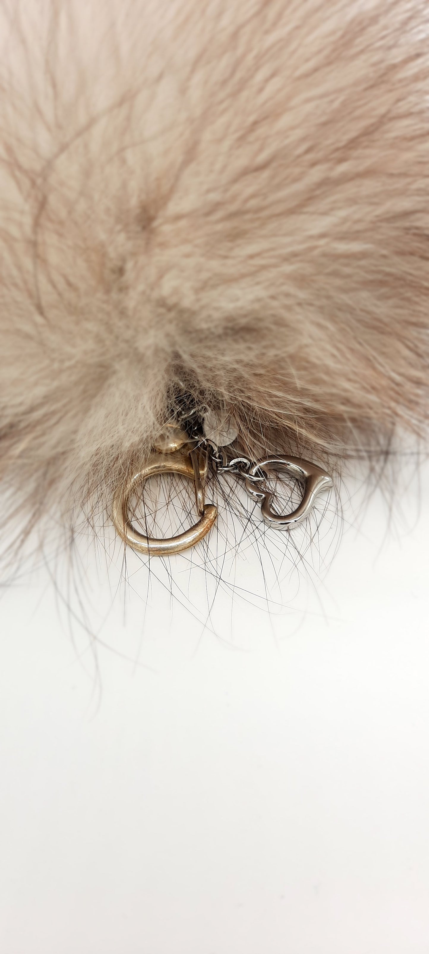 Porte-clé en fourrure