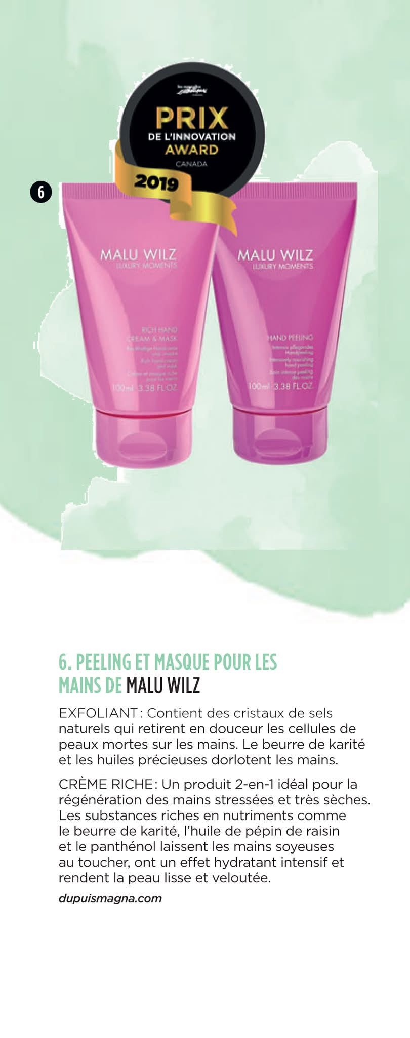 Crème & Masque Riche Mains Luxury Moments (100ml)