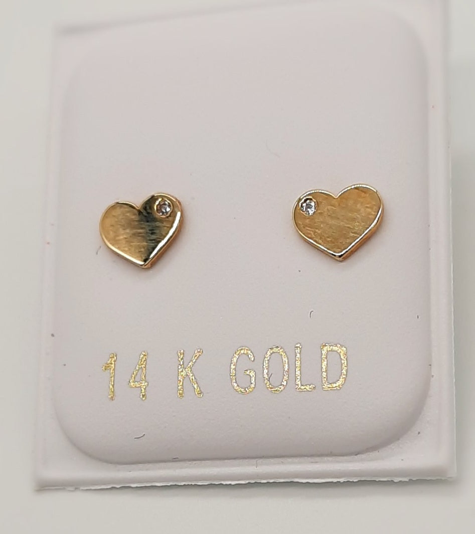 Boucles d'oreilles coeur