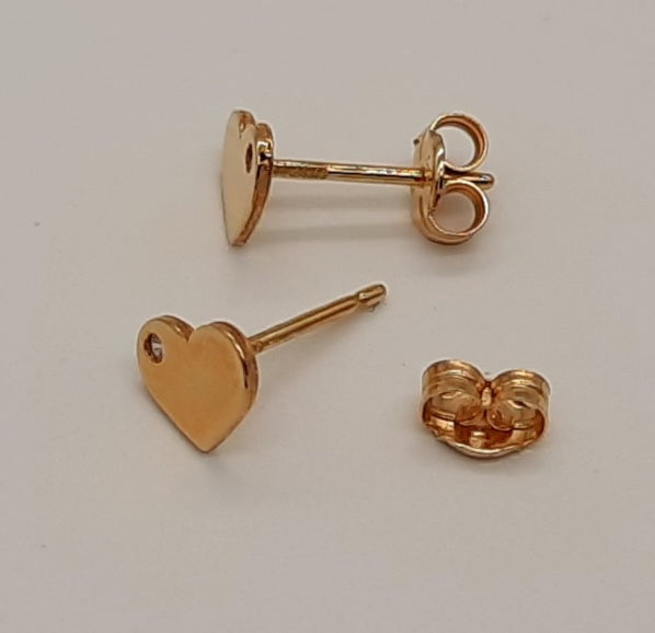 Boucles d'oreilles coeur