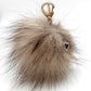 Porte-clé en fourrure