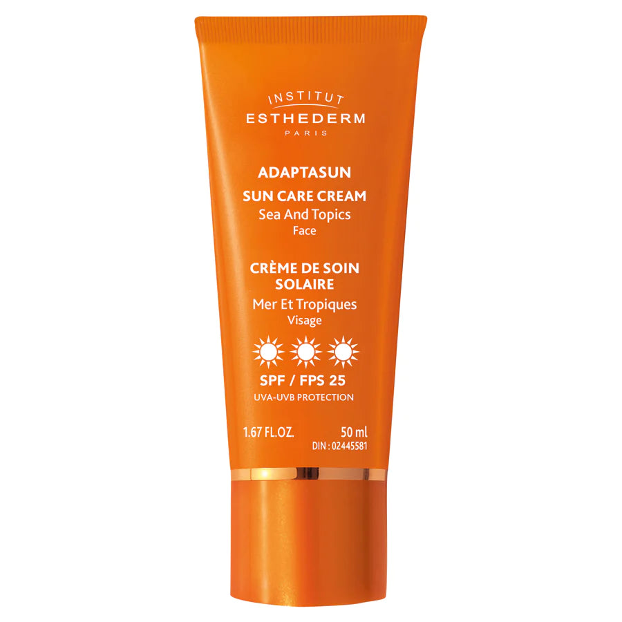 Soins Solaires Crème Visage Mer et Tropiques